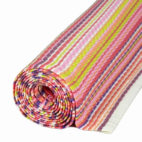 Rainbow Outdoor Rug Pink | Vibrant Patio Decor | The Rugs