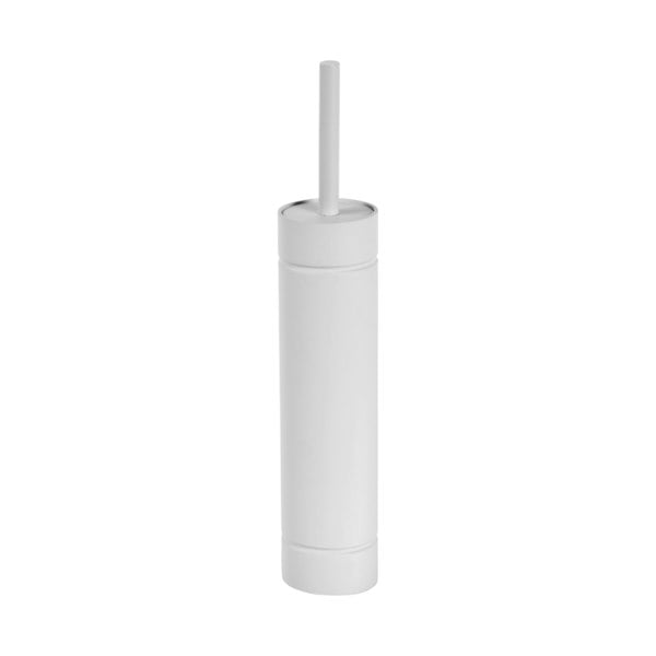Showerdrape Draco White Slimline Toilet Brush & Holder