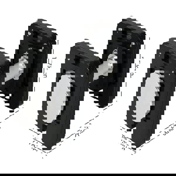 Centra Adjustable Dumbbell Set 4-20KG Auto Lock Home Gym Weight Training Fitness