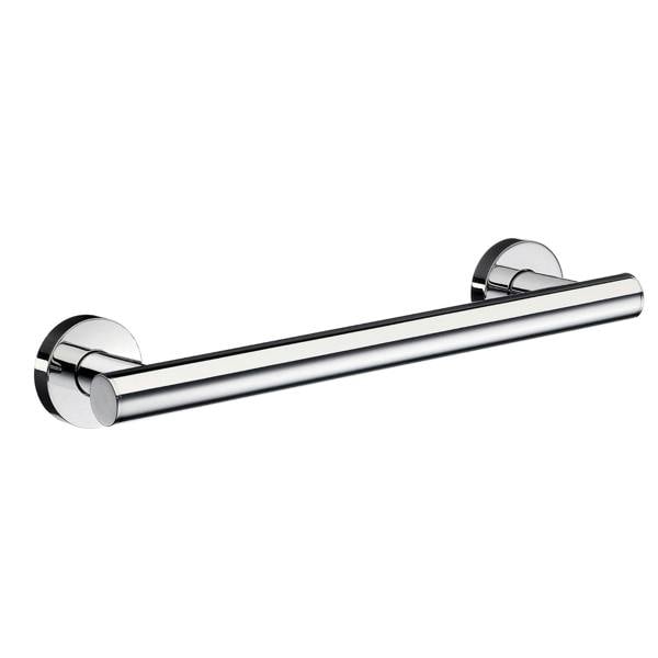 Polished chrome grab bar