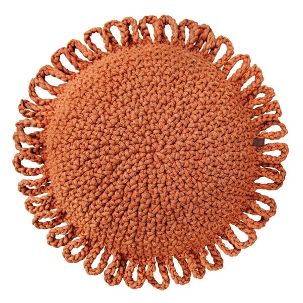 Zuri House Crochet kids cushion FUN | PUMPKIN