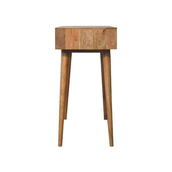 Wyld Haus Saint Paul de Vence Oak Mango Wood Dressing Table 3 Drawers