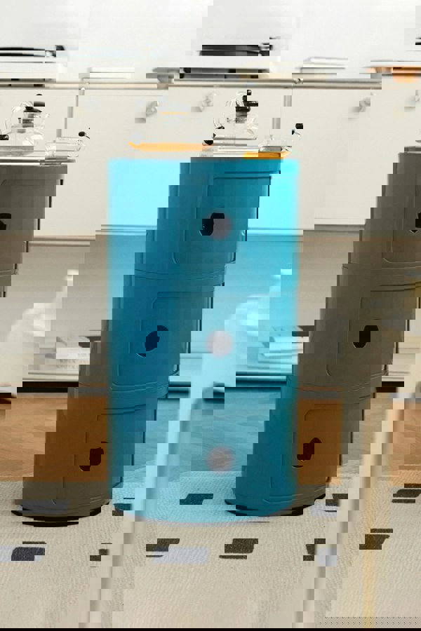 Living and Home 3-Tiered Plastic Storage Drawer Unit