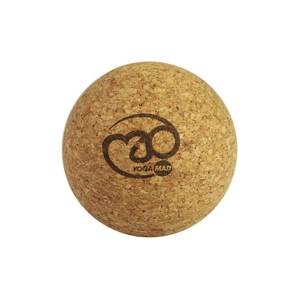 Fitness Mad Yoga Mad Cork Massage Ball - 7cm