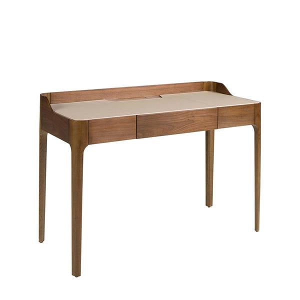 Angel Cerdá Writing desk with leatherette and walnut top 7147