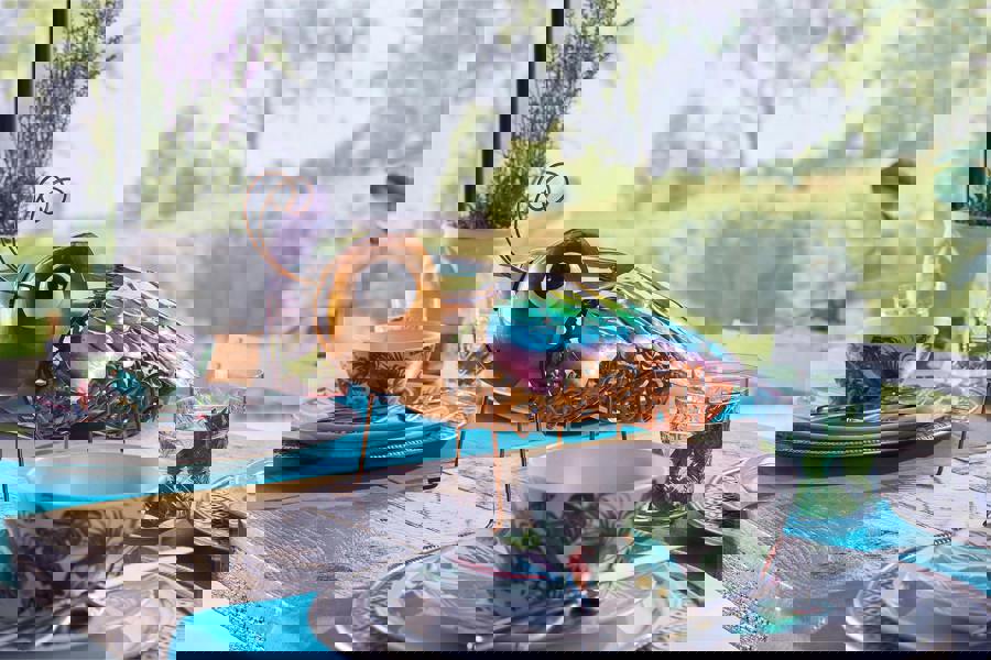 Luxform Butterfly Solar Metal Figure