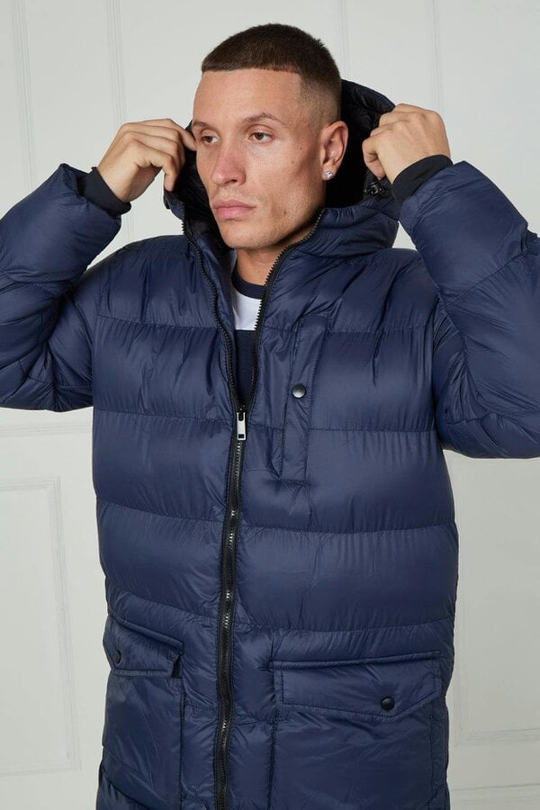 Men’s Longline Puffer Coat