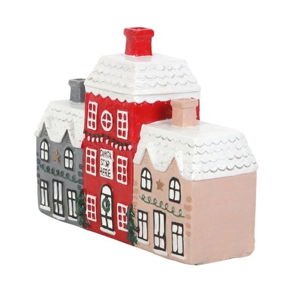 Serano Christmas Village Incense Cone Holder
