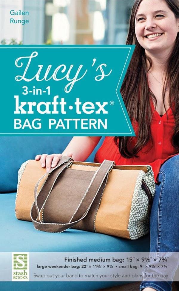Lucy's 3-in-1 kraft-tex® Bag Pattern