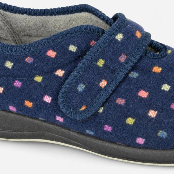 Sleepers MARY Full Slippers in Navy