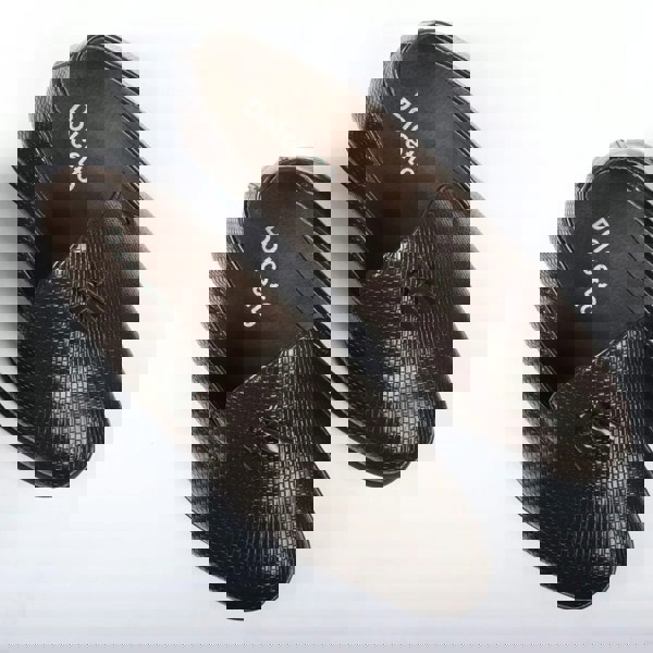 Dolcetto Men's Leather Lined Tassel Pattern Loafers