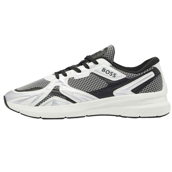 Boss Mens Owen Running Trainers - Quicksilver/Silver/Black