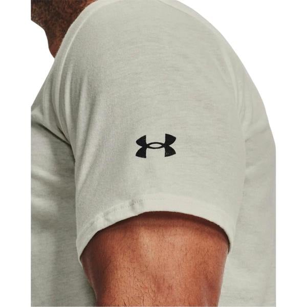 Under Armour Mens Project Rock T-Shirt - Ivory/Black - 
