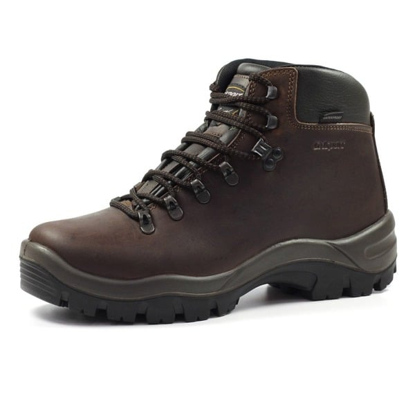 Grisport Mens Peaklander Waxy Leather Walking Boots - Brown