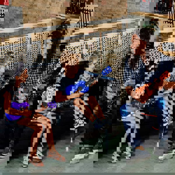 A-Star Soprano Ukulele With Bag Ukuleles#Colour_Blue