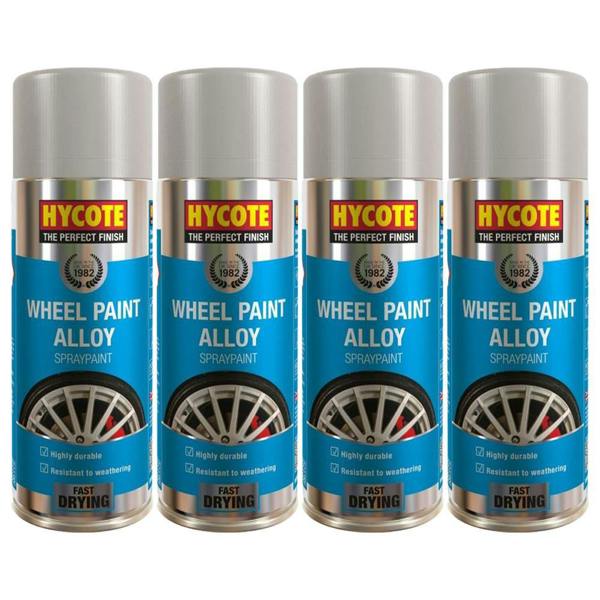 Hycote 4X Hycote Alloy Wheel Spray Paint 400ml