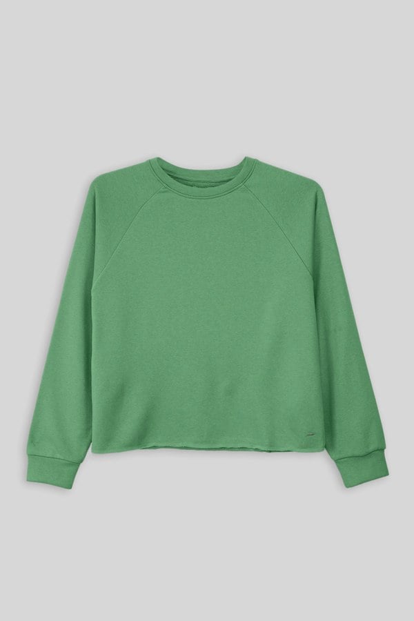 ENORSIA Raw Edge Sweatshirt