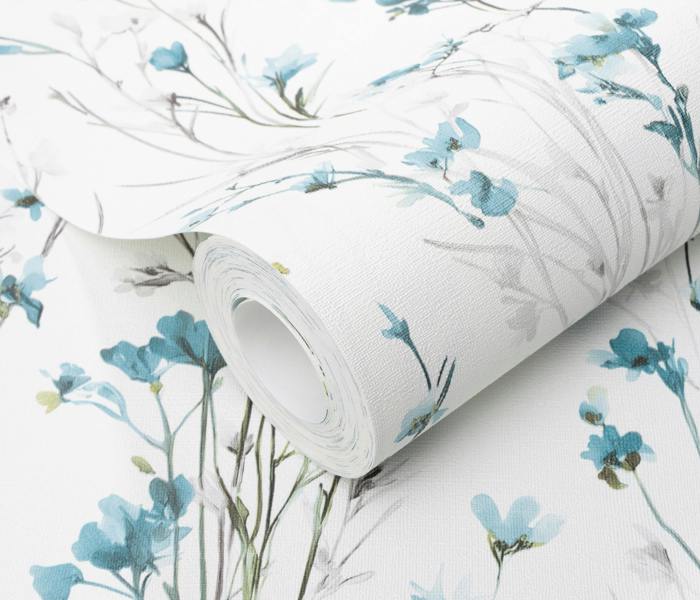 Erismann Bright Meadow Floral Wallpaper