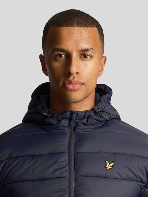 Lyle & Scott Wadded Padded Jacket - Dark Navy Blue