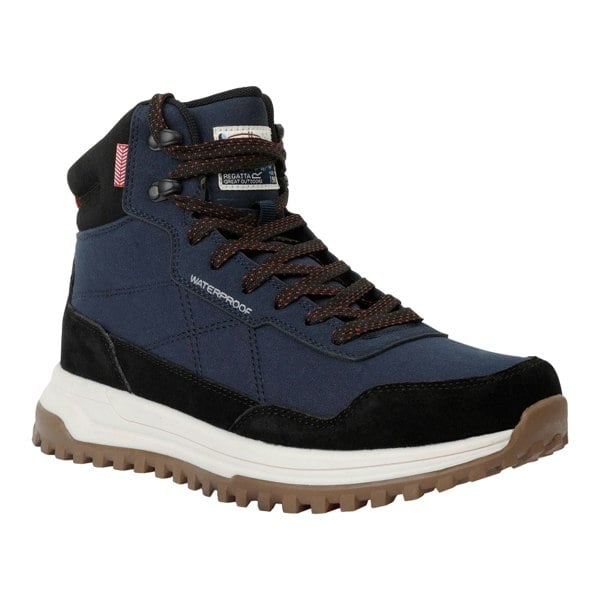 Regatta Mens Mayfield Suede Walking Boots - Navy/Black