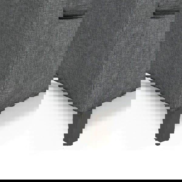 Furnishings For Less York Grey Turin Fabric 3 Seater Reversible Corner Sofa