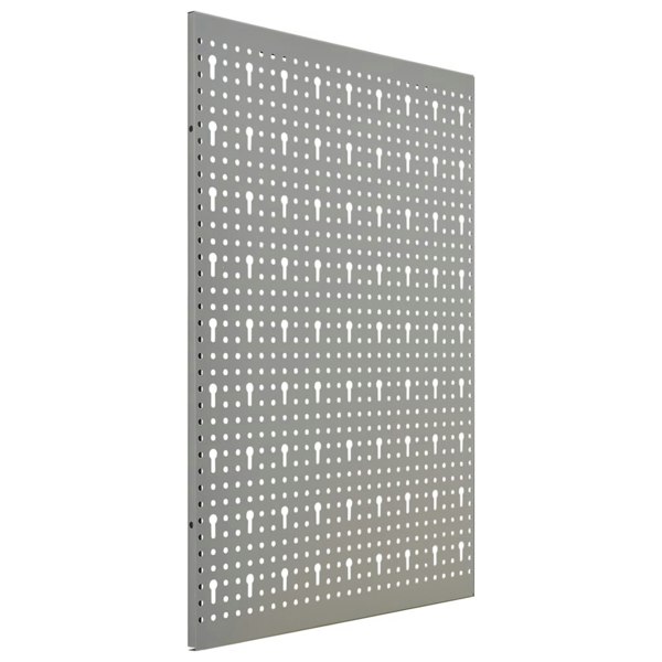 Berkfield Wall-mounted Peg Boards 3 pcs 40x58 cm Steel