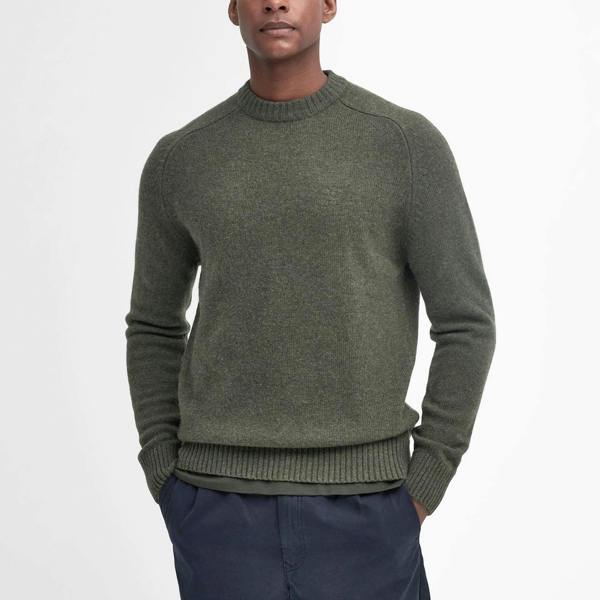 Barbour Grangetown Crew Neck Wool Jumper