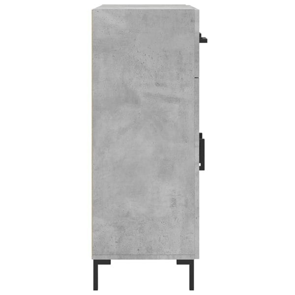 Berkfield Sideboard Concrete Grey 69.5x34x90 cm Engineered Wood