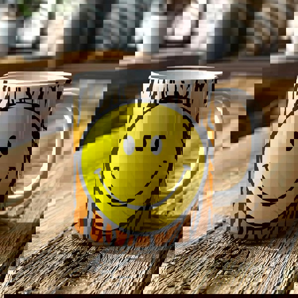 Tiger Print Smiley face Mug - Love Frankie