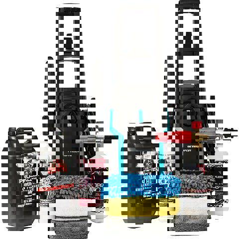 ProKleen Pro-Kleen Pressure Washer 1600W, Snow Foam 5ltr, Lance, Alloy Wheel Cleaner, Alloy Foam, Tyre Shine & Cloths