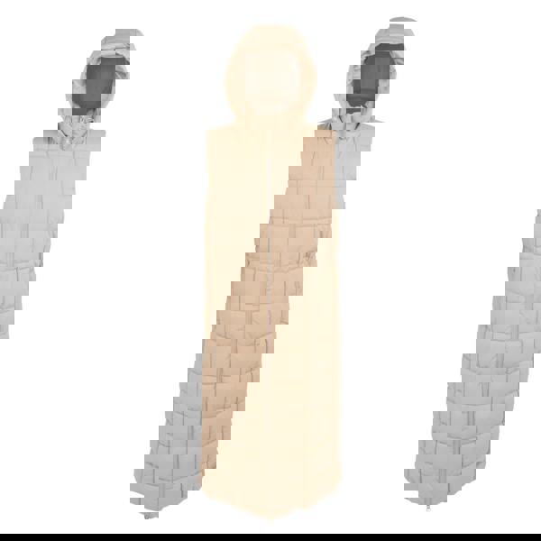 Regatta Womens/Ladies Leandra Longline Gilet - Warm Taupe - 