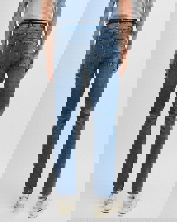 BOSS Orange BOSS Orange DELAWARE BO Mens Slim Fit Comfort-Stretch Blue Jeans NOS