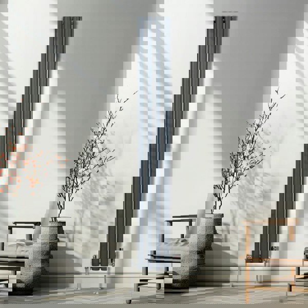 Monstershop Oval Column Radiator – 1800mm x 240mm – Anthracite Grey