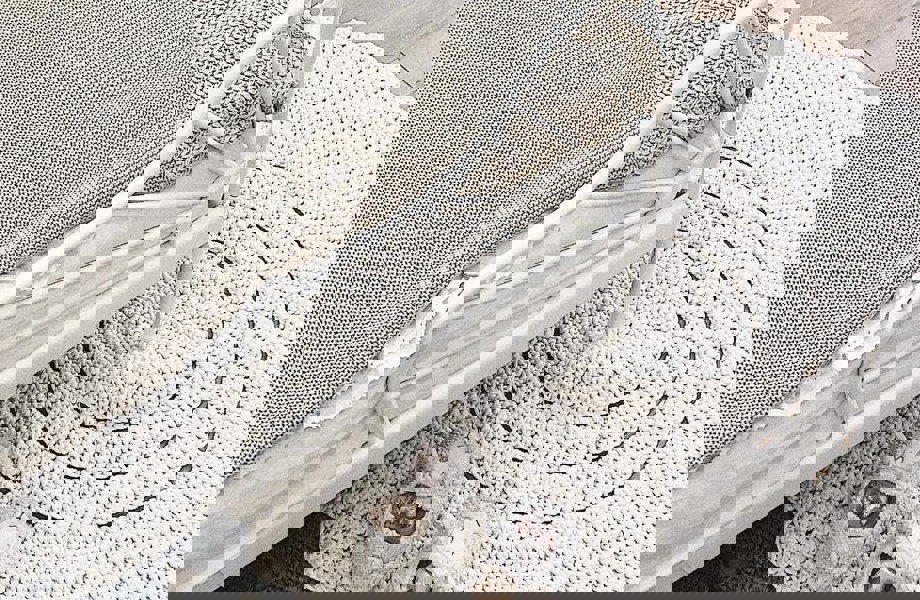 Doily rug IVORY - Zuri House