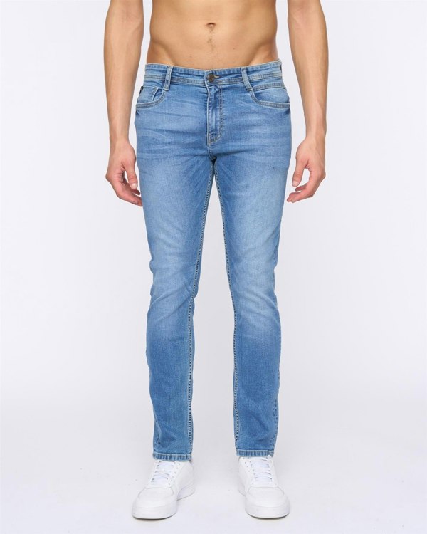 Duck and Cover Maylead Slim Fit Jeans Light Wash