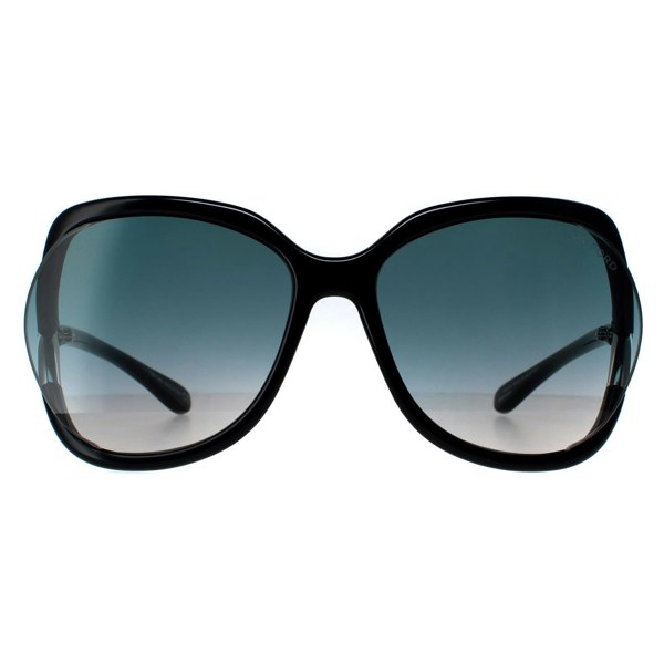 Tom Ford Sunglasses 0578 Anouk 01B Shiny Black Smoke Grey Gradient