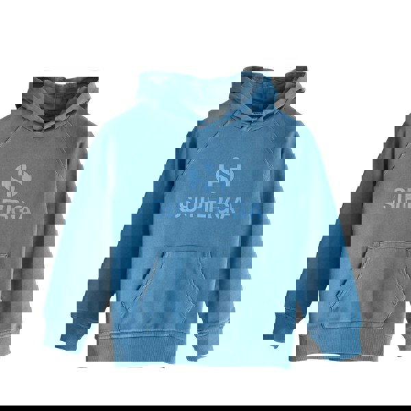 Superga Kids Logo Cotton Hoodie - Avion