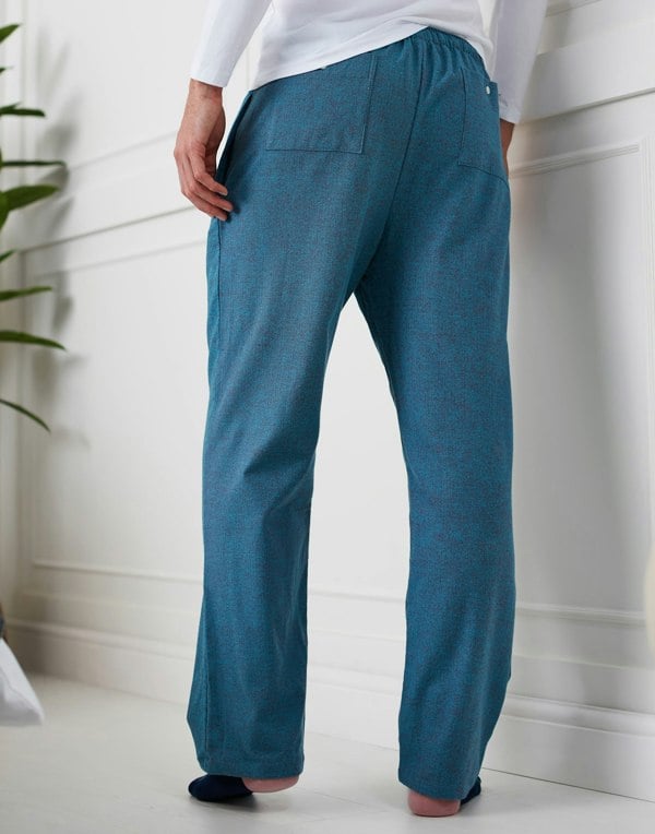 British Boxers Men's Brushed Cotton Pyjama Trousers – Stornoway Herringbone