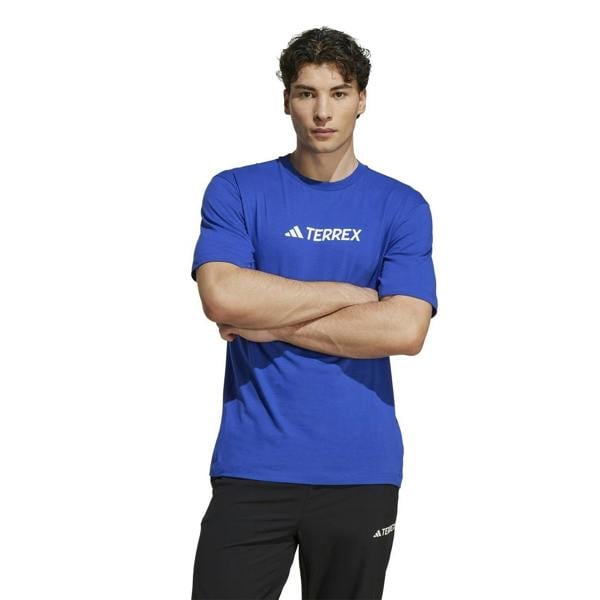 Adidas Mens Terrex Logo T-Shirt - Lucid Blue - 