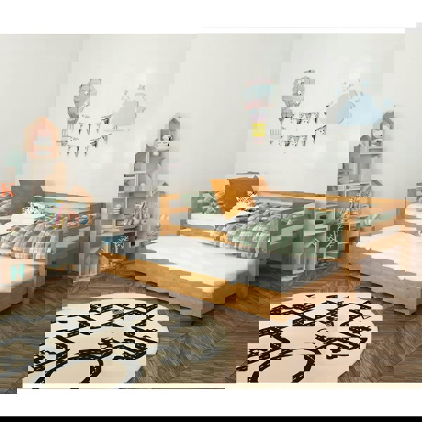 Dorel Home Alpi dayBed wdrawer UK 90 stained wax