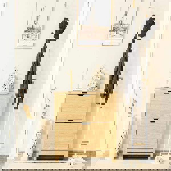 Flip-down Shoe Cabinet