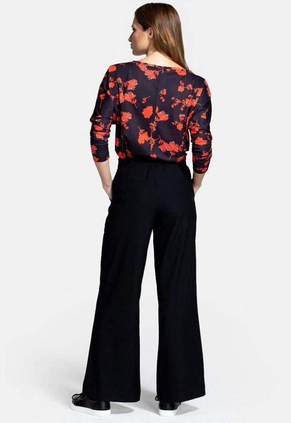 HotSquash Luxe-Lounge Wide Leg Crepe Trouser