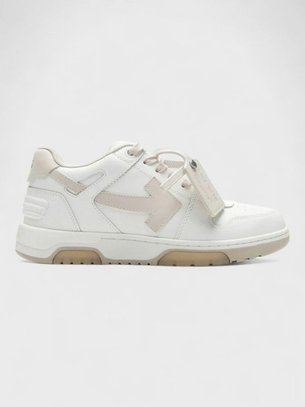 Off - White Out Of Office Leather White Beige - Supplied FashionOff - White