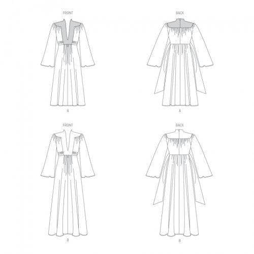 Vogue Sewing Pattern 1921, Dresses for Women, A5 (6-8-10-12-14) - Easy