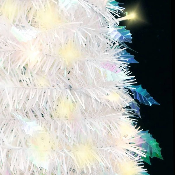 Berkfield Artificial Christmas Tree Pop-up 150 LEDs White 180 cm