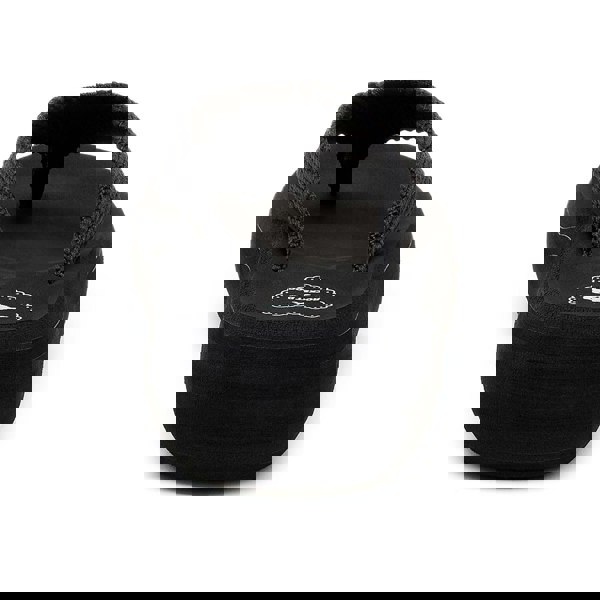 Rocket Dog Sandy Webbing Textile Women's Black Sandals