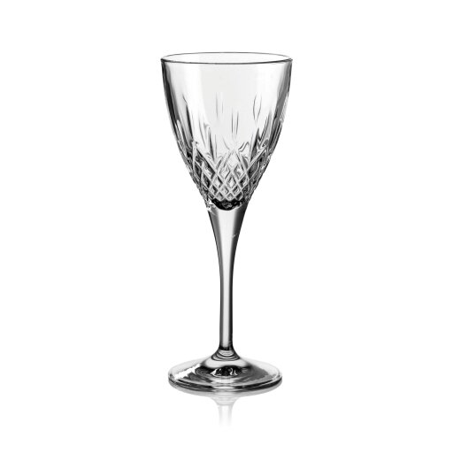 Regency Crystal Wine Glasses - Set of 4