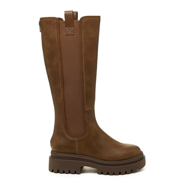 Rocket Dog Drea Long Boot - Brown