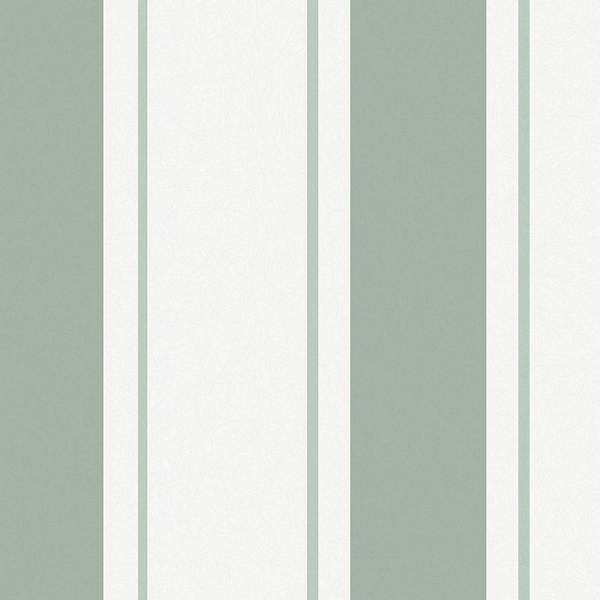 Sophie Allport Oundle Stripe Morning Fog Wallpaper
