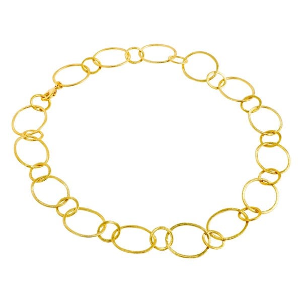 Circle Loop Chain Gold - Lila Rasa